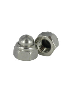 Ecrou borgne Frein M6 Inox A2