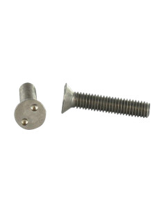 Vis métaux Inviolable Tête fraisée Snake eyes M5X30 Inox A2