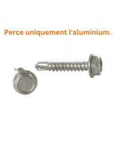 Vis autoperceuse Tête hexagonale TH 6.3X19 Inox A4 2
