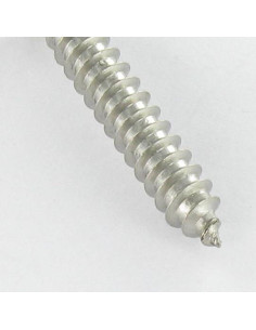 Vis tôle Inviolable Tête fraisée Snake eyes 3.5X19 Inox A2 2