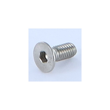 1 x Vis métaux FHC tête fraisée empreinte hexagonale creuse Clé de 2 HC2 M3X20 Filetage total Inox A4 microvis