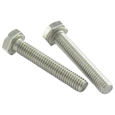 1 x Vis métaux Tête hexagonale TH M8X25 Inox A4