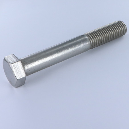 1 x Corps de boulon filetage partiel Tête hexagonale TH M22X100 Inox A4