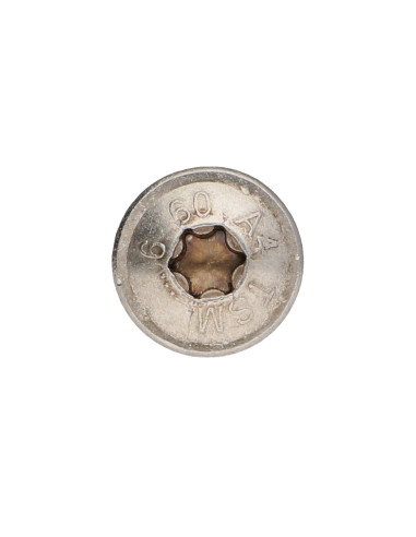 1 x Vis béton Tête Bombée TORX T30 Inox A4...