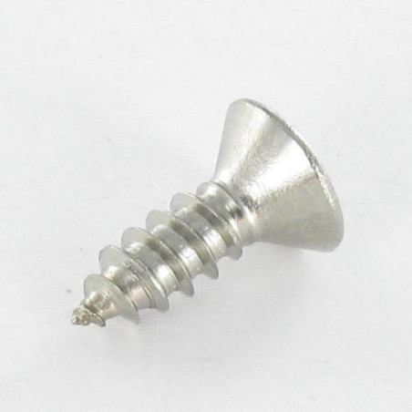 1 x Vis tôle Tête fraisée Carré 4.2X13 Empreinte carré 2 Inox A2