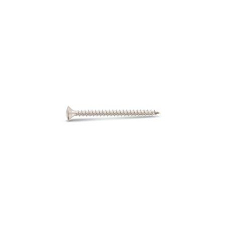 1 x VBA Vis bois agglo Tête fraisée bombée TFB TORX T25 5X60 Filetée sur 36 Inox A4