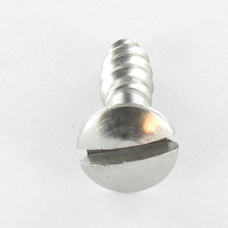 1 x Vis bois Inox A2 Tête fraisée bombée TFB Fendue 4.5X20