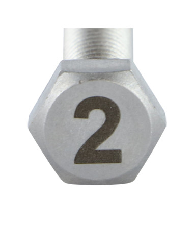 1 x Vis métaux Tête hexagonale TH 8X35 Inox A4...