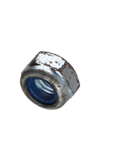 Ecrou frein M10 Acier zingué Rouille 2