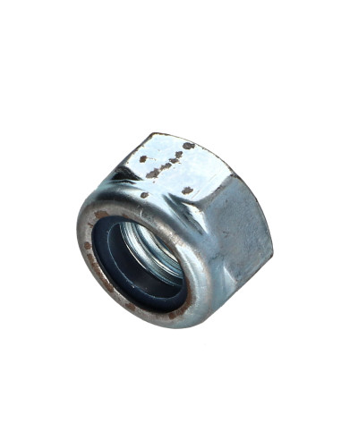 1 x Ecrou frein M12 Acier zingué Rouille