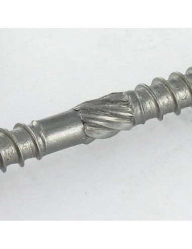 1 x V.TKR Double filet Tête fraisée TORX T25...