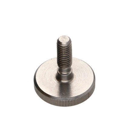 1 x Vis métaux Moletée Basse Inox A1 M6X30