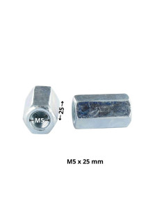 Manchon Hexagonal M5X25 Surplat 8 Acier zingué 2