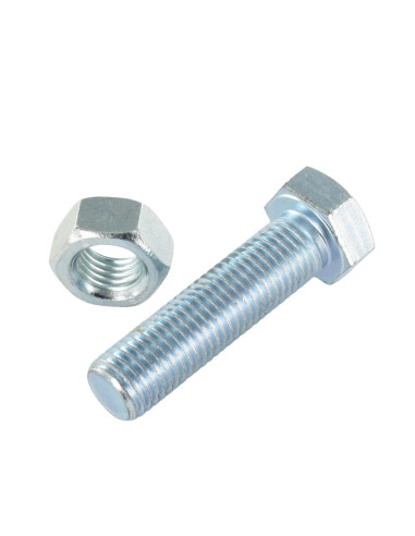 1 x Boulon (vendu avec Ecrou) Tête hexagonale...