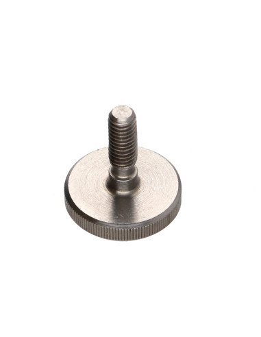 1 x Vis métaux Moletée Basse Inox A1 M6X16
