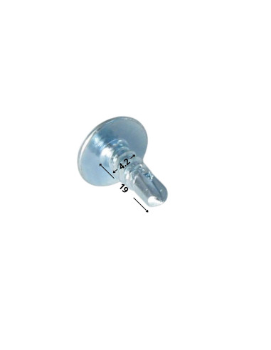 1 x Vis autoperceuse Tête ronde large Phillips...