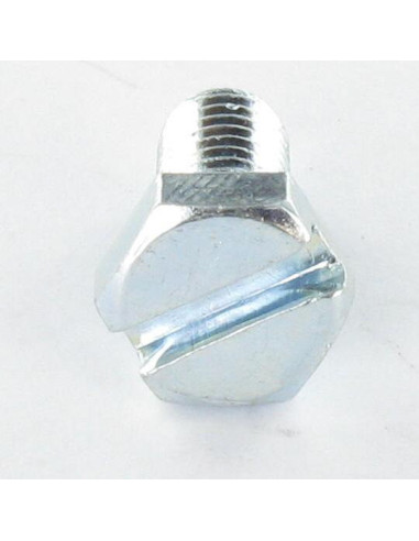 1 x Vis métaux Tête hexagonale TH M5X35 Fendue...