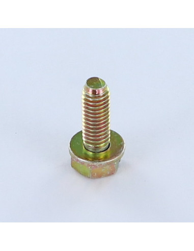 1 x Vis métaux Tête hexagonal fendue M6X18 Avec...