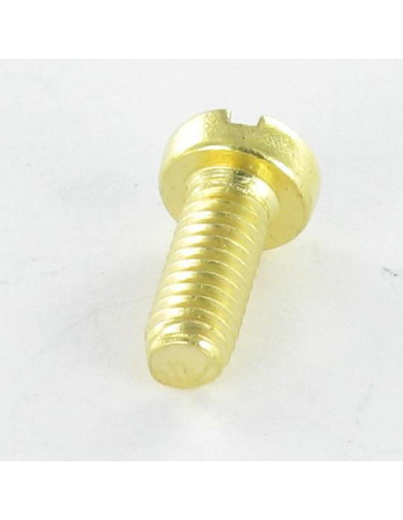 1 x Vis métaux Laiton Tête cylindrique TC Fendue M4X40