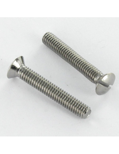 1 x Vis métaux Laiton chrome Tête fraisée...