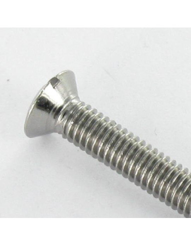 1 x Vis métaux Laiton chrome Tête fraisée...