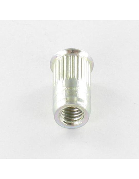 1 x Ecrou aveugle Acier zingué M5 7X12.5 Tête Réduite