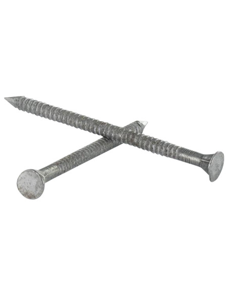 1 x Kg de pointes D'ANCR ANNELEE Tête ronde TR 3.5X30 ZN