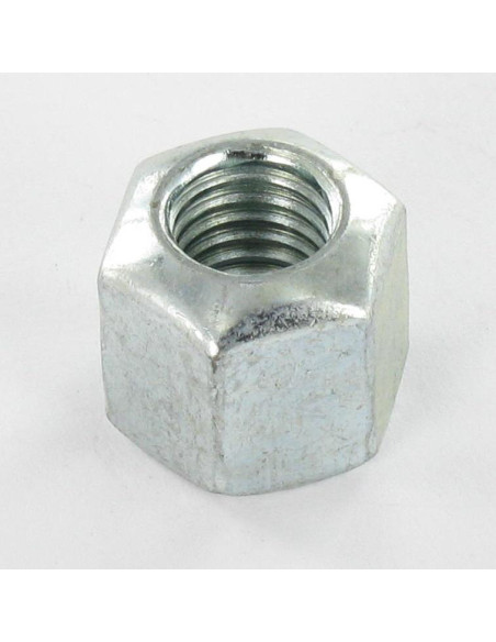 1 x Ecrou hexagonale M16 Classe 10 DIN 6330B Acier zingué