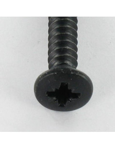 Vis tôle Tête fraisée bombée TFB Pozi 4.8X32 Acier zingué... 2