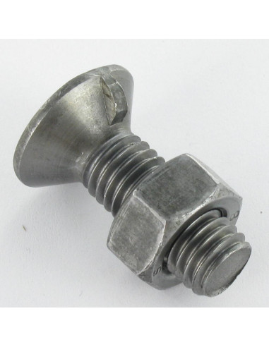 1 x Boulon de charrue Tête fraisée M12X40 1...