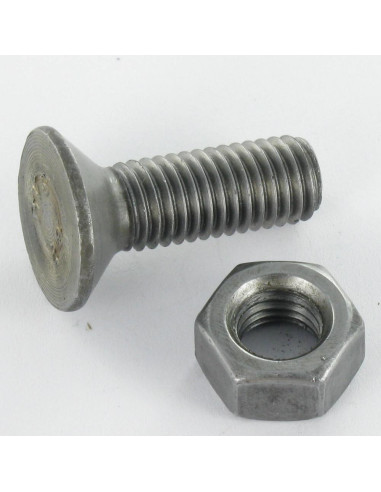 1 x Boulon de charrue Tête fraisée M12X40 1...