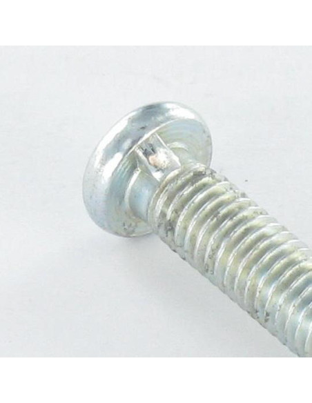 1 x Vis métaux Tête cylindrique TC Non fendue M6X28 1 Ergot Acier zingué