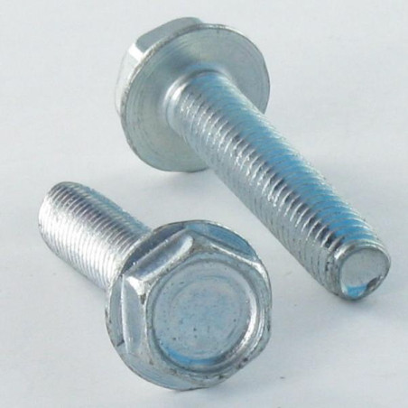 Vis autotaraudeuse Tête hexagonale TH Embase lisse Acier brut DIN7500D DIN7500D EMB LISSE