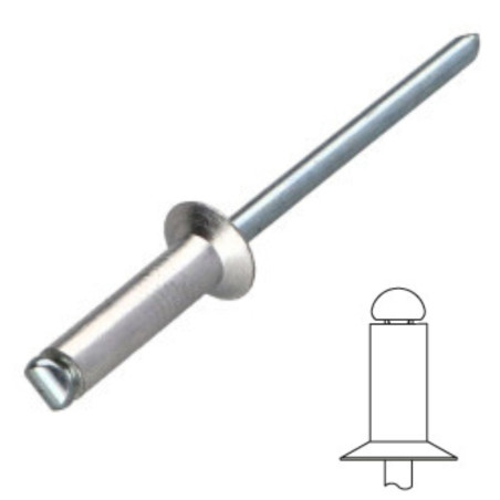 Rivet Aveugle Tête fraisée ALU/ACI