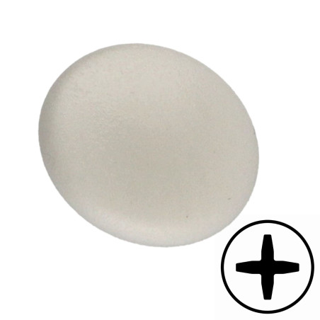 Cache tête de vis Plastique Phillips n° 2