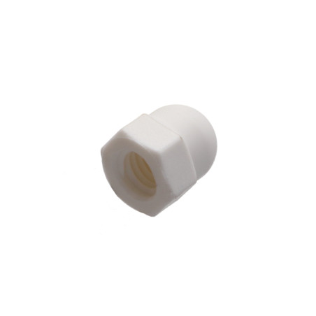 Ecrou Borgne Nylon Naturel Polyamide 6.6 DIN 1587 DIN 1587
