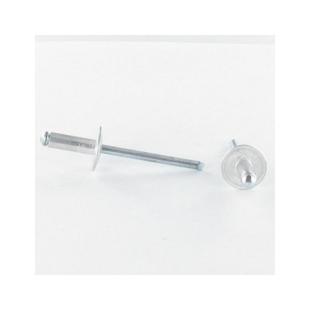 Rivet aveugle Aluminium Tige acier Tête Large DOC 9026