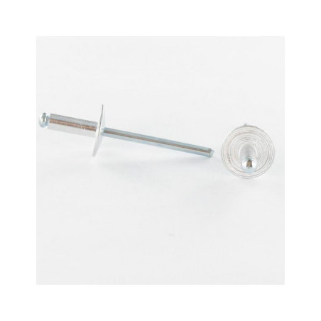 Rivet aveugle Aluminium Tige acier Tête EXTRA Large DOC 3700