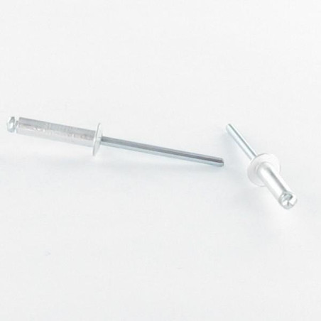 Rivet aveugle tout acier Tête Plate DOC 3702