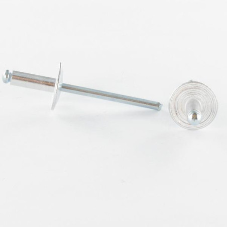Rivet POP Aluminium ( Tige Acier brut )