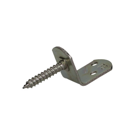 Equerre pour panneau tressé en forme L